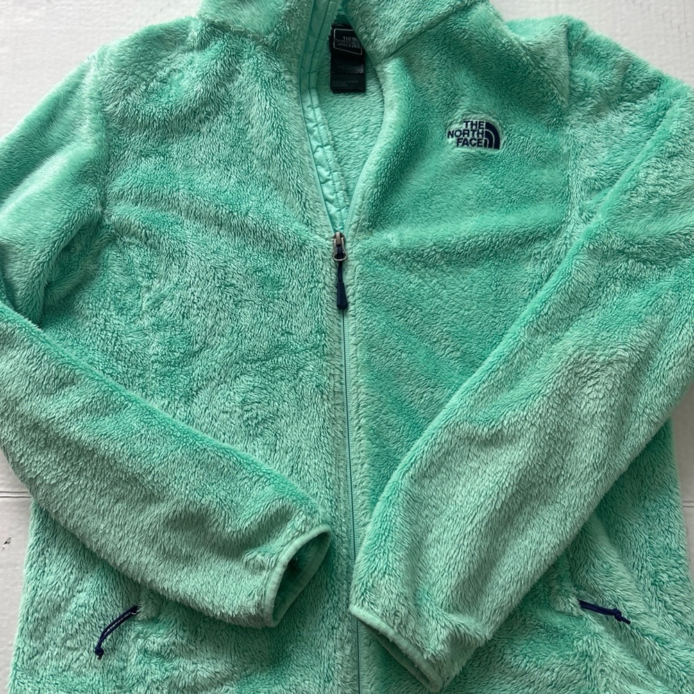The North Face Mint Green Bomber Jacket